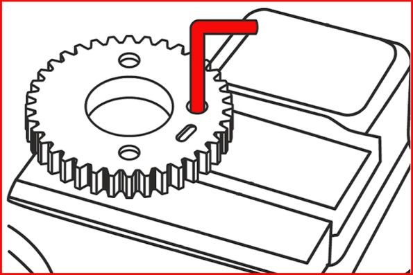 Ställverktygssats, ventiltider Ks tools 400.0950 KS TOOLS