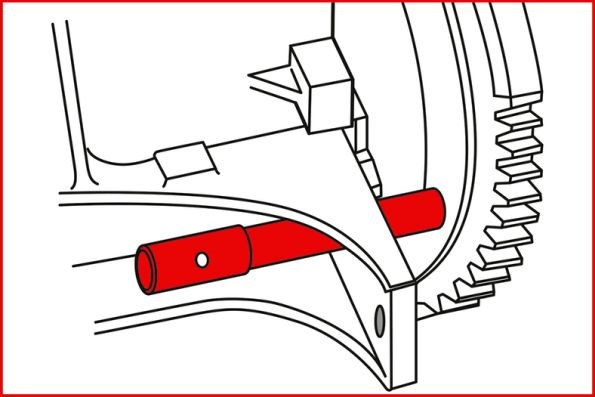 Ställverktygssats, ventiltider, Universal Ks tools 400.1050 KS TOOLS