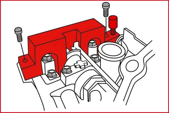 Ställverktygssats, ventiltider, Universal Ks tools 400.1050 KS TOOLS