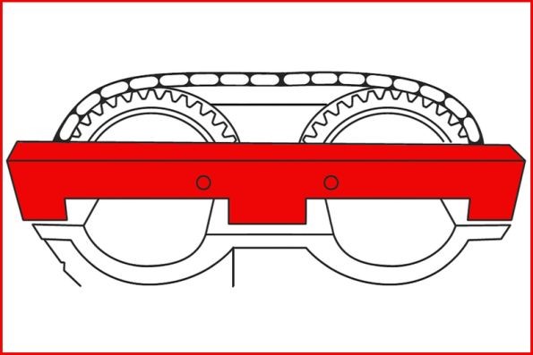 Ställverktygssats, ventiltider, Universal Ks tools 400.1050 KS TOOLS