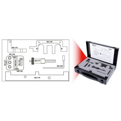 Ställverktygssats, ventiltider, Universal Ks tools 400.1175 KS TOOLS