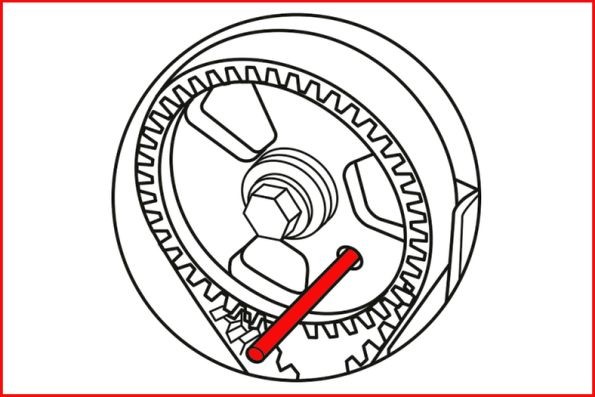 Ställverktygssats, ventiltider Ks tools 400.1625 KS TOOLS