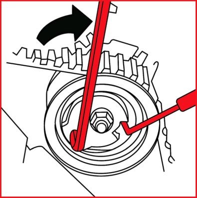 Ställverktygssats, ventiltider Ks tools 400.2100 KS TOOLS