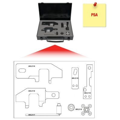 Ställverktygssats, ventiltider, Universal Ks tools 400.2115 KS TOOLS Ställverktygssats, ventiltider, Universal Ks tools 400.2115 KS TOOLS