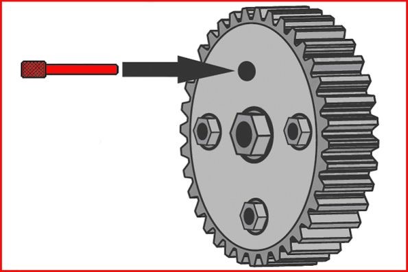 Ställverktygssats, ventiltider Ks tools 400.2400 KS TOOLS