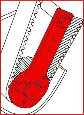 Ställverktygssats, ventiltider, Universal Ks tools 400.2900 KS TOOLS