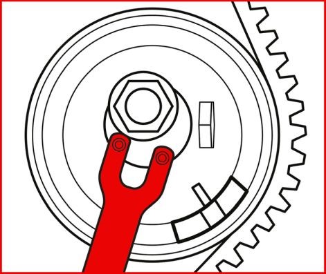 Ställverktygssats, ventiltider, Universal Ks tools 400.2900 KS TOOLS