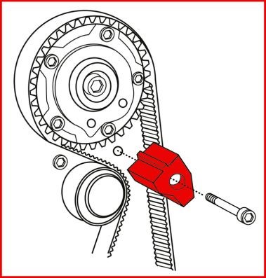 Ställverktygssats, ventiltider, Universal Ks tools 400.2950 KS TOOLS