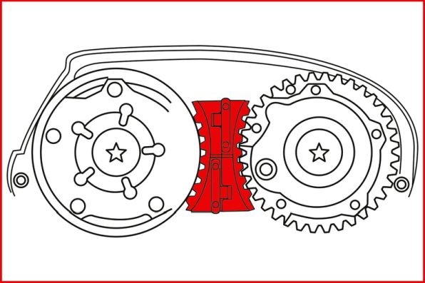 Ställverktygssats, ventiltider, Universal Ks tools 400.3050 KS TOOLS