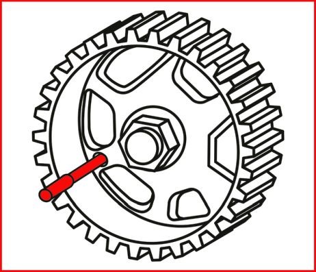 Ställverktygssats, ventiltider, Universal Ks tools 400.3100 KS TOOLS
