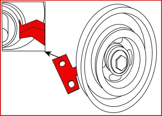 Ställverktygssats, ventiltider, Universal KS TOOLS