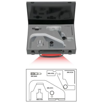 Ställverktygssats, ventiltider, Universal Ks tools 400.4150 KS TOOLS