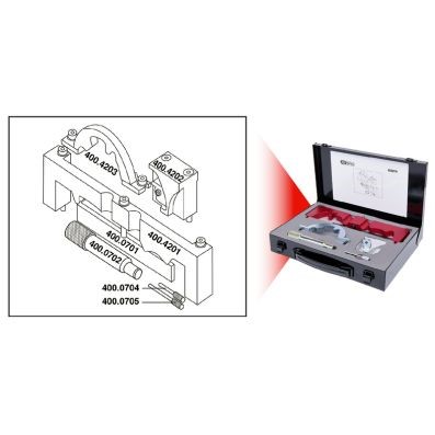 Ställverktygssats, ventiltider, Universal Ks tools 400.4200 KS TOOLS