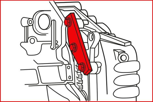 Ställverktygssats, ventiltider, Universal Ks tools 400.4250 KS TOOLS