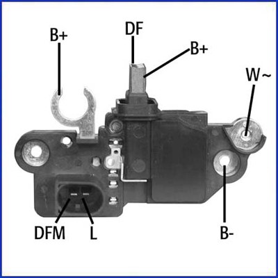 Generatorregulator 14,5V Hitachi Hueco 130570 HITACHI
