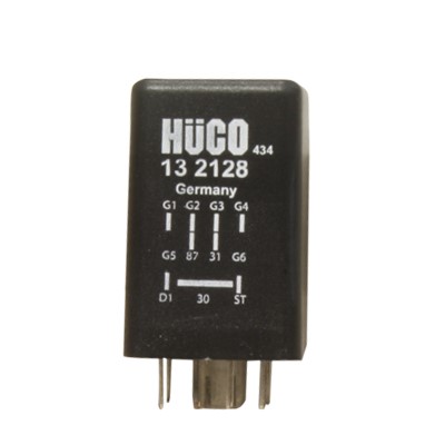 Relä, glödstiftssystem 12V Hitachi Hueco 132128 HITACHI