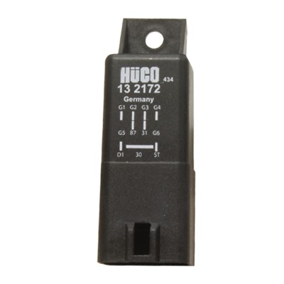 Relä, glödstiftssystem 12V Hitachi Hueco 132172 HITACHI