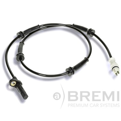 ABS-givare, Sensor, hjulvarvtal, Bakaxel Bremi 50249 BREMI