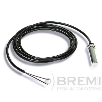 ABS-givare, Sensor, hjulvarvtal, Bakaxel, Bakaxel höger Bremi 507 BREMI