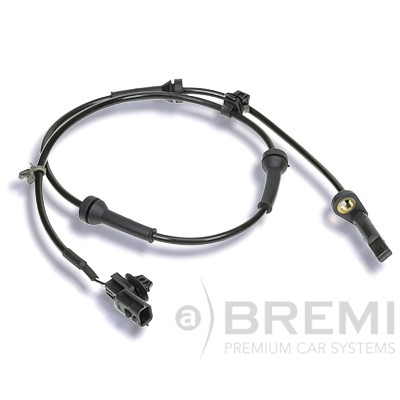 ABS-givare, Sensor, hjulvarvtal, Bakaxel Bremi 50923 BREMI