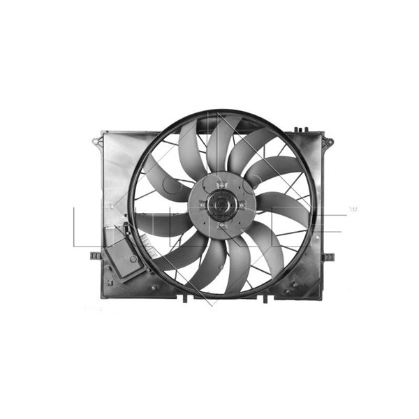 Fläkt, kylare 12V, Mitt Nrf 47297 NRF