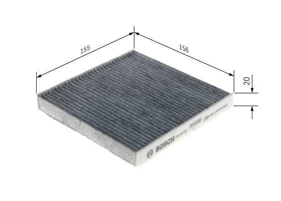 Kupefilter Bosch 1 987 435 051 BOSCH Kupefilter Bosch 1 987 435 051 BOSCH