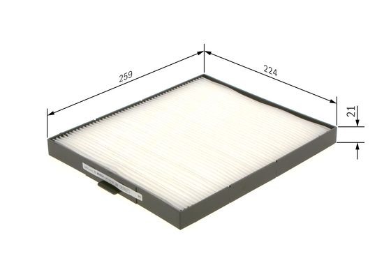 Kupefilter Bosch 1 987 435 092 BOSCH