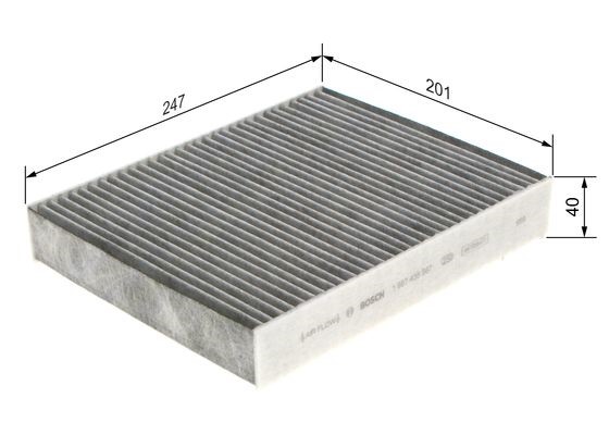 Kupefilter, Kupé Bosch 1 987 435 567 BOSCH