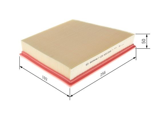 Luftfilter, Vänster Bosch F 026 400 089 BOSCH
