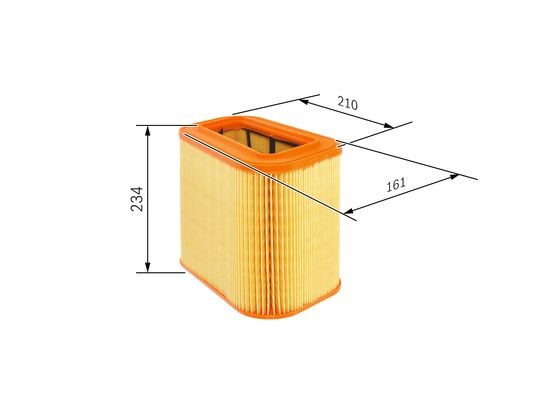 Luftfilter Bosch F 026 400 431 BOSCH