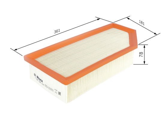 Luftfilter Bosch F 026 400 520 BOSCH