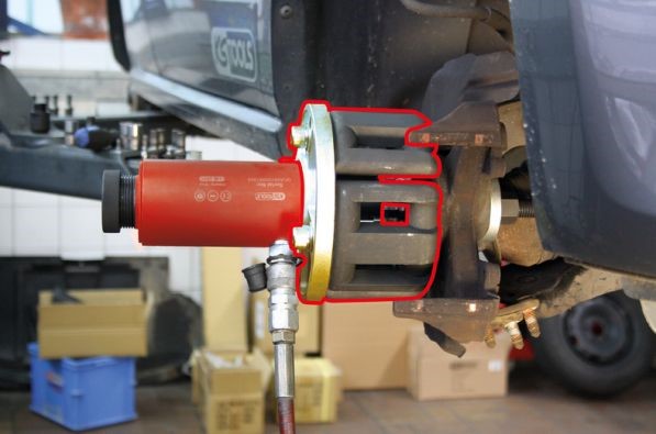 Monteringsverktygssats, hjulnav/hjullager Ks tools 440.0065 KS TOOLS