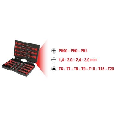 Skruvmejselsats, Universal Ks tools 500.7170 KS TOOLS