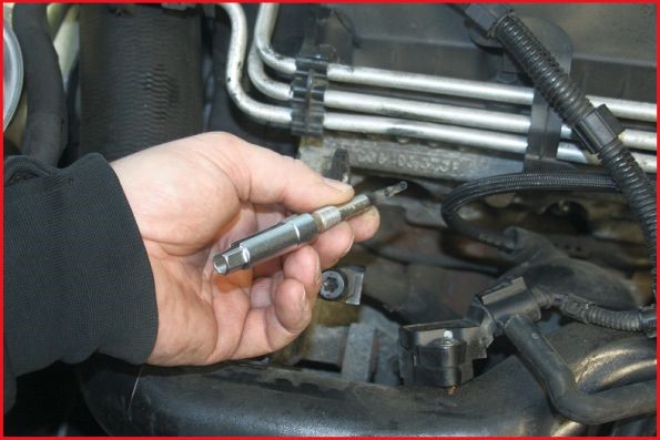 Hylsnyckelsats, glödstift, Universal Ks tools 500.7350 KS TOOLS