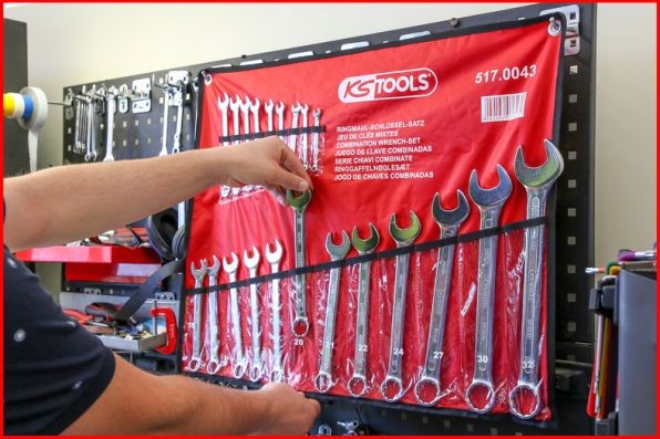Ring-/ Blocknyckelsats, Universal Ks tools 517.0043 KS TOOLS