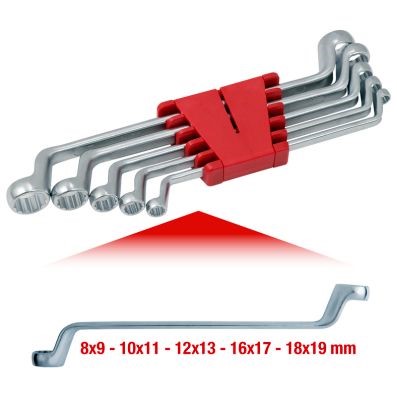 Ringnyckelsats, dubbla, Universal Ks tools 517.0295 KS TOOLS