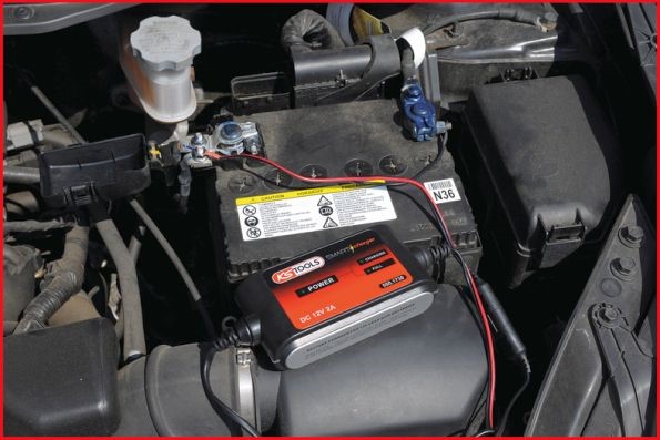 Batteriladdare, Universal Ks tools 550.1730 KS TOOLS