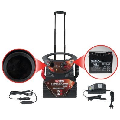Batteri, starthjälp, Universal Ks tools 550.1825 KS TOOLS