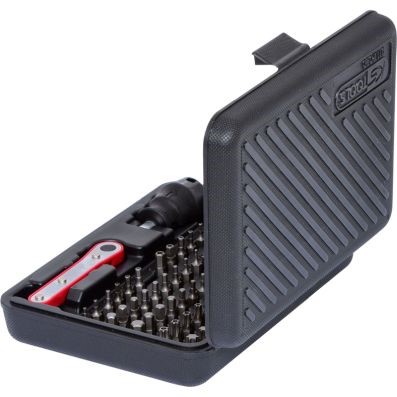 Bitssats med bitsspärrskaft 1/4", 99 pcs, Universal KS TOOLS