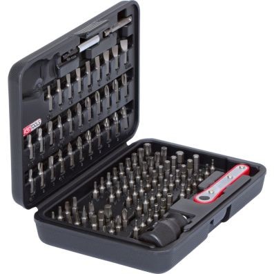 Bitssats med bitsspärrskaft 1/4", 99 pcs, Universal KS TOOLS
