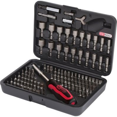 Sats, bits, Universal Ks tools 1/4 Bit-sats, 122-delar 911.2085 KS TOOLS