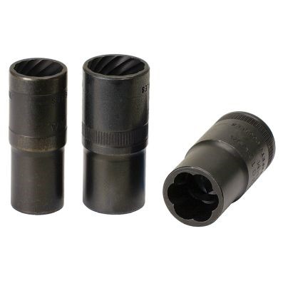 Krafthylsor, sats, Universal Ks tools 913.1270 KS TOOLS