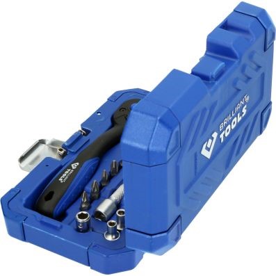 Hylsnyckelsats 1/4", 23-delar, Universal Ks tools BT020023 KS TOOLS