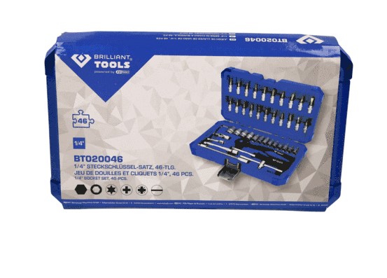 Hylsnyckelsats, Universal Ks tools BT020046 KS TOOLS