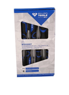 Skruvmejselsats, Universal Ks tools BT033007 KS TOOLS