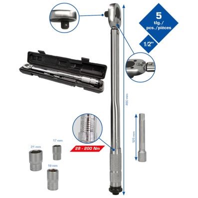 Momentnyckelsats, Universal Ks tools BT142005 KS TOOLS