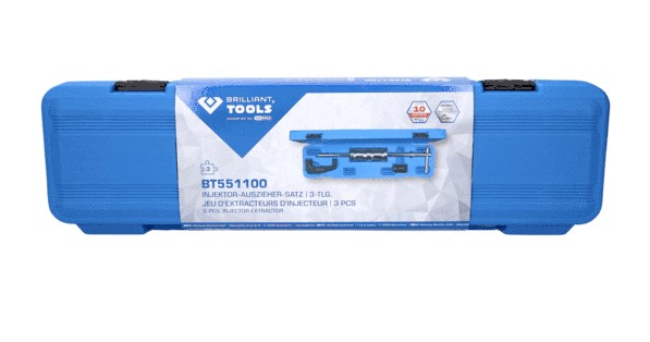 Insprutningsventilsextraktor, 3 st., Universal KS TOOLS