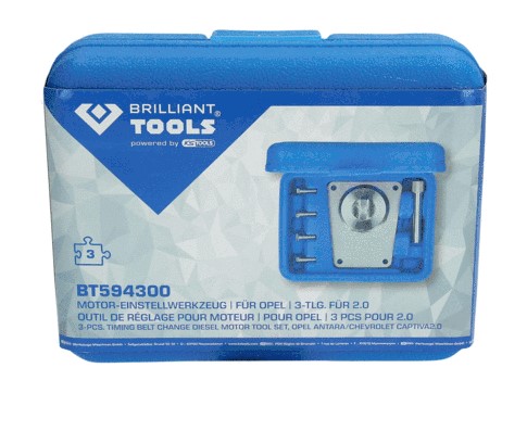 Ställverktygssats, ventiltider Ks tools BT594300 KS TOOLS