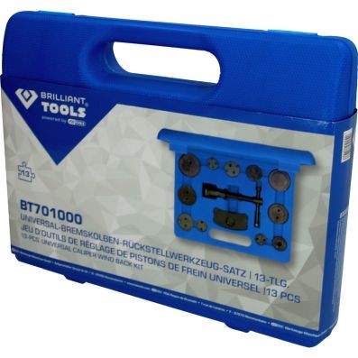 Återställarsats, bromsokskolv 13 Delar, Universal KS TOOLS