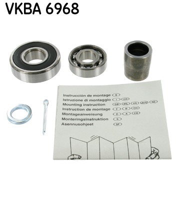 Hjullagersats, Bakaxel Skf VKBA 6968 SKF